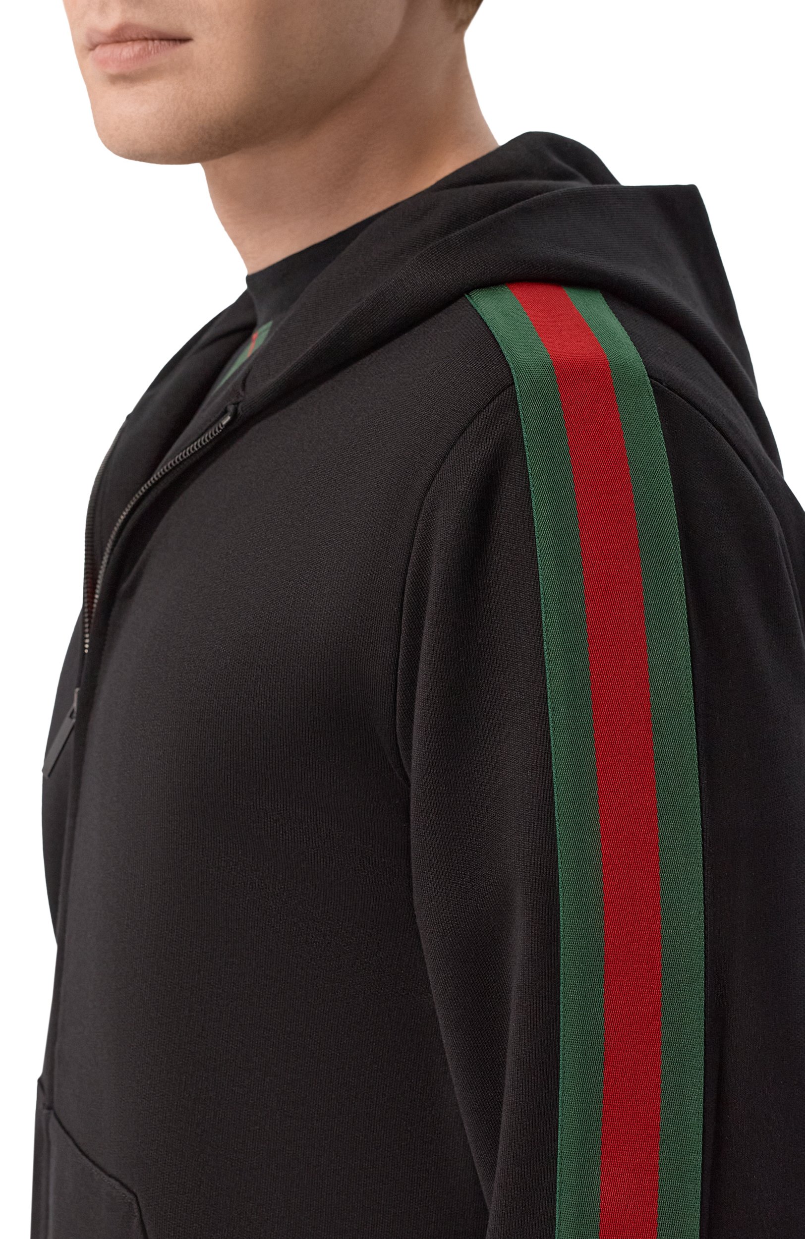 Толстовка из шелка и хлопка GUCCI, арт. 872244/XJH0N, фото 5