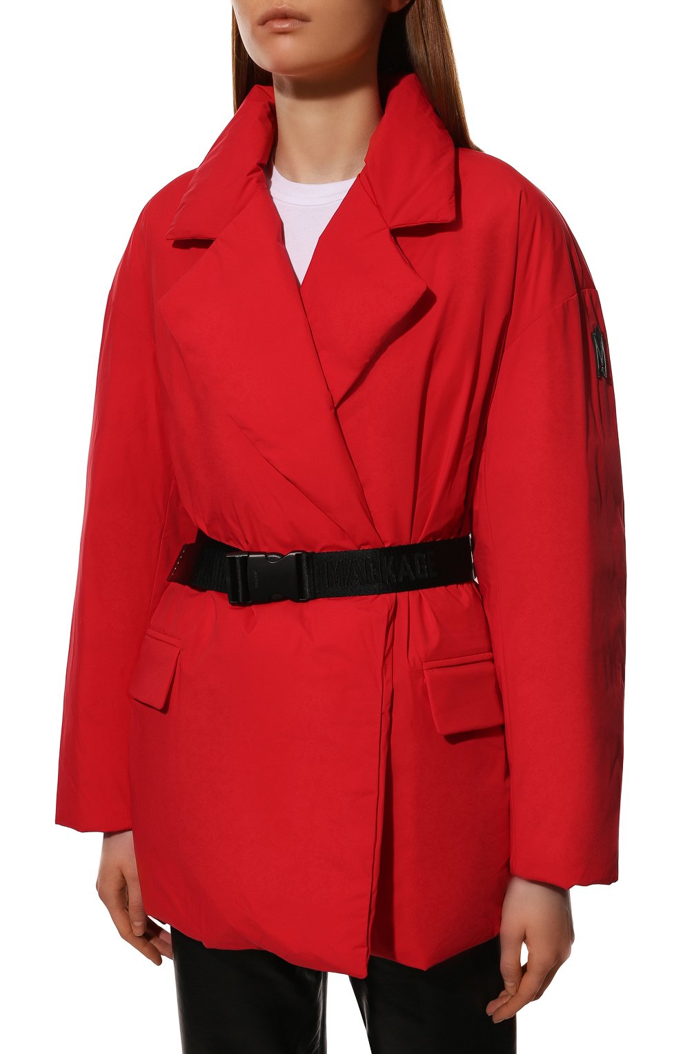 Пуховая куртка MACKAGE красного цвета по цене 97700 руб., арт. NYLAH, фото 3 Пуховая куртка MACKAGE, арт. NYLAH, фото 3