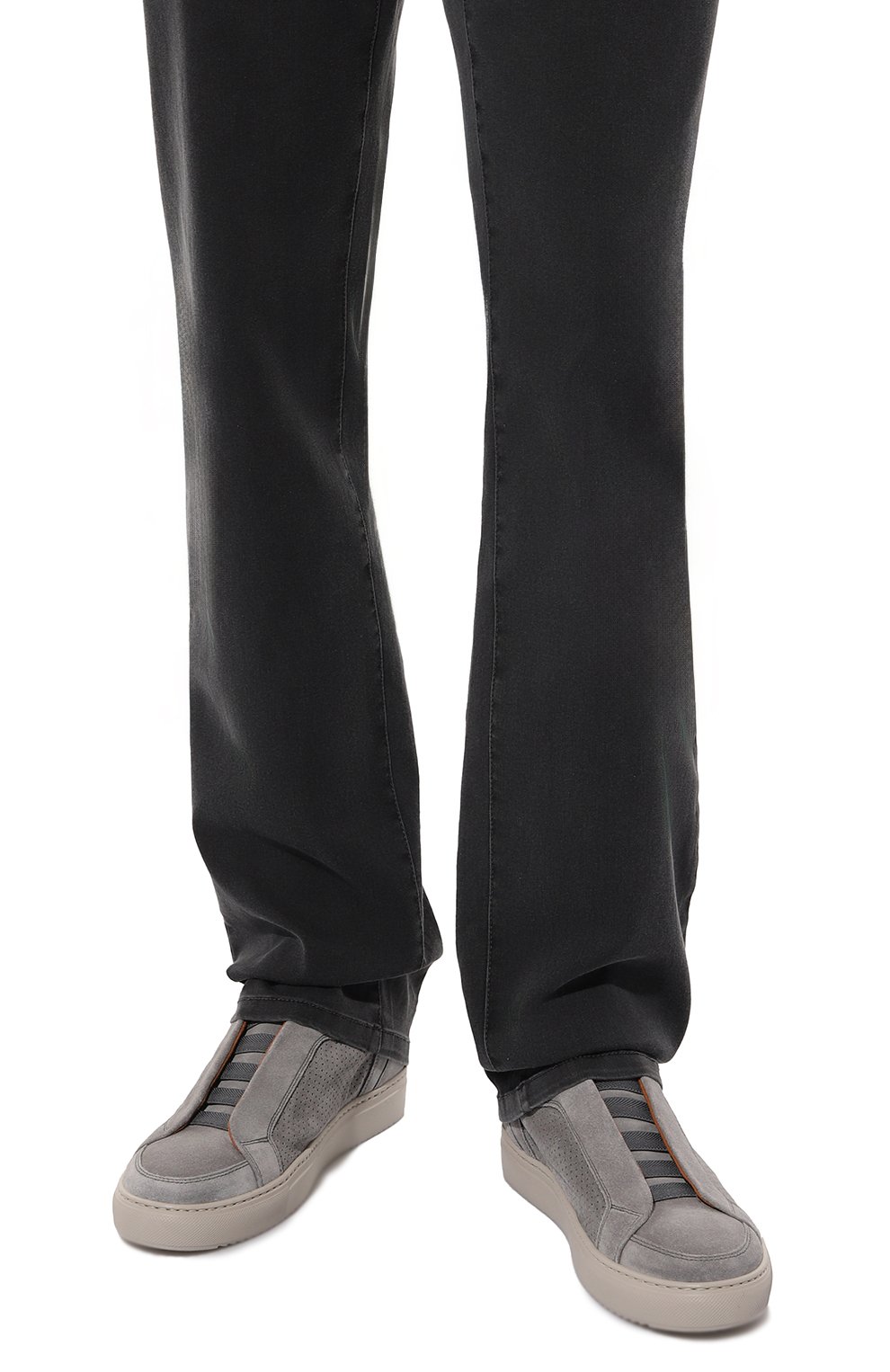 Замшевые кеды DOUCAL'S, арт. DU3274ERICUY1065, фото 3