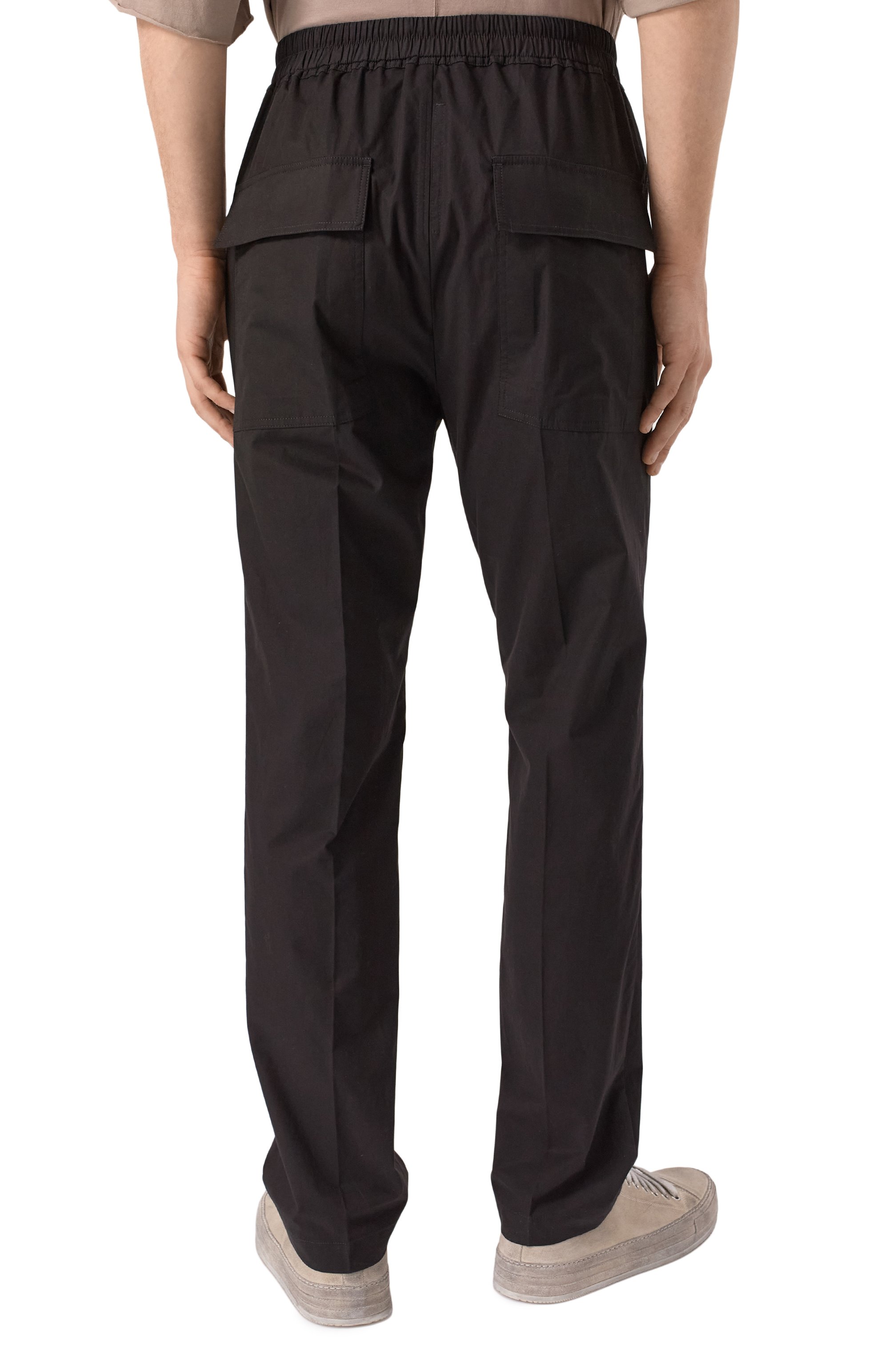 Хлопковые брюки RICK OWENS, арт. RU01E5390/P, фото 4