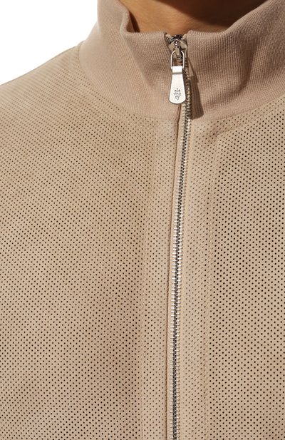 Замшевый бомбер ELEVENTY PLATINUM, арт. E75GBTE11 PEL0E014, фото 5