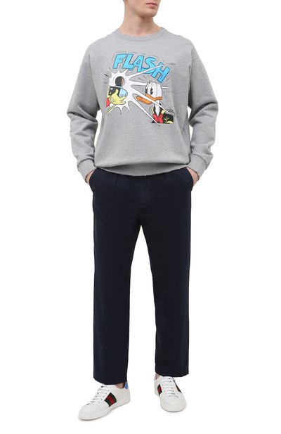 Хлопковые брюки GUCCI, арт. 639398/ZAF7Y, фото 2