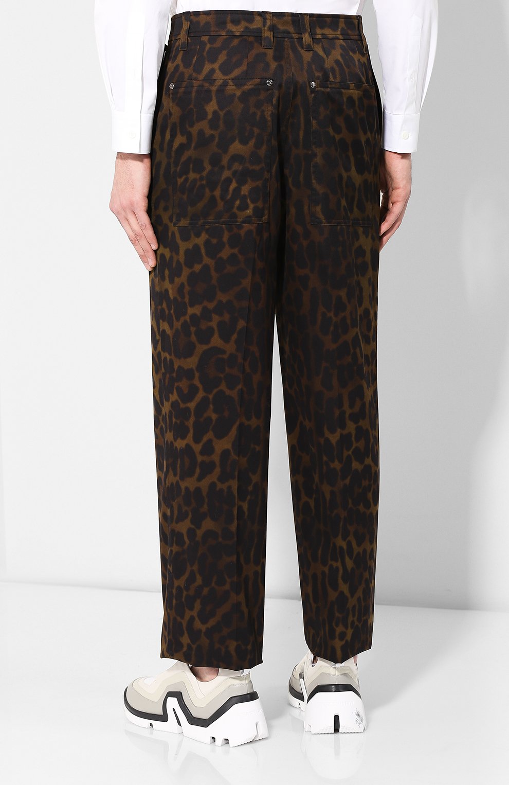 Хлопковые брюки BURBERRY, арт. 4557918, фото 4