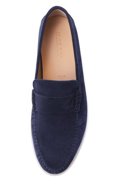 Замшевые лоферы switz moc BALLY, арт. MSF0L6/SU044, фото 5