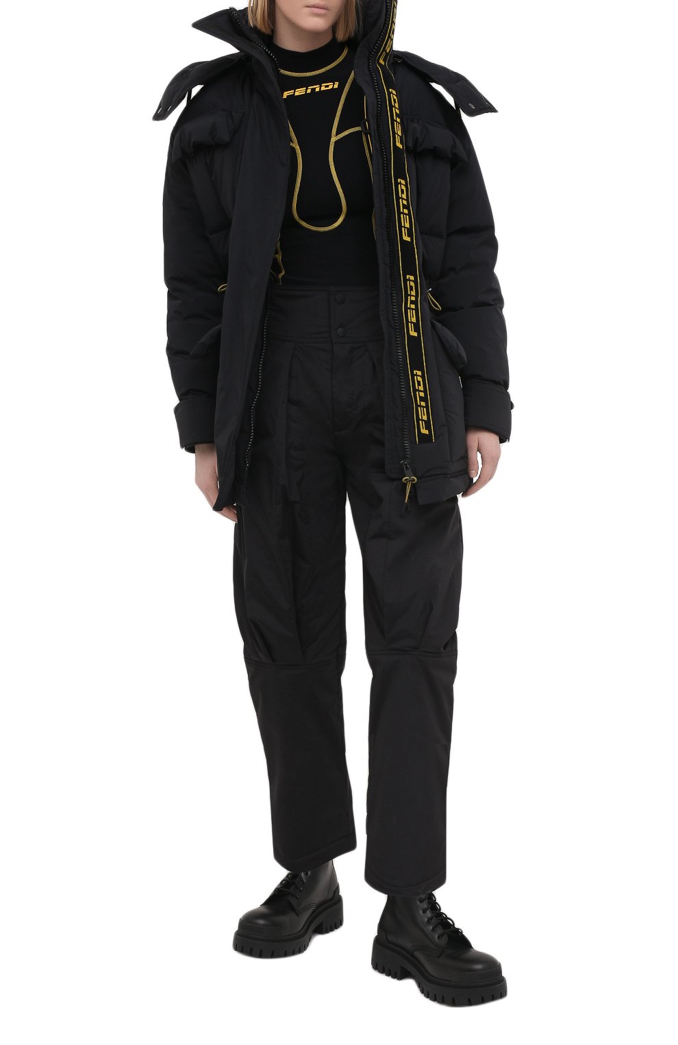 Боди FENDI черного цвета по цене 52950 руб., арт. FXBH90 AEQ7, фото 2 Боди FENDI, арт. FXBH90 AEQ7, фото 2
