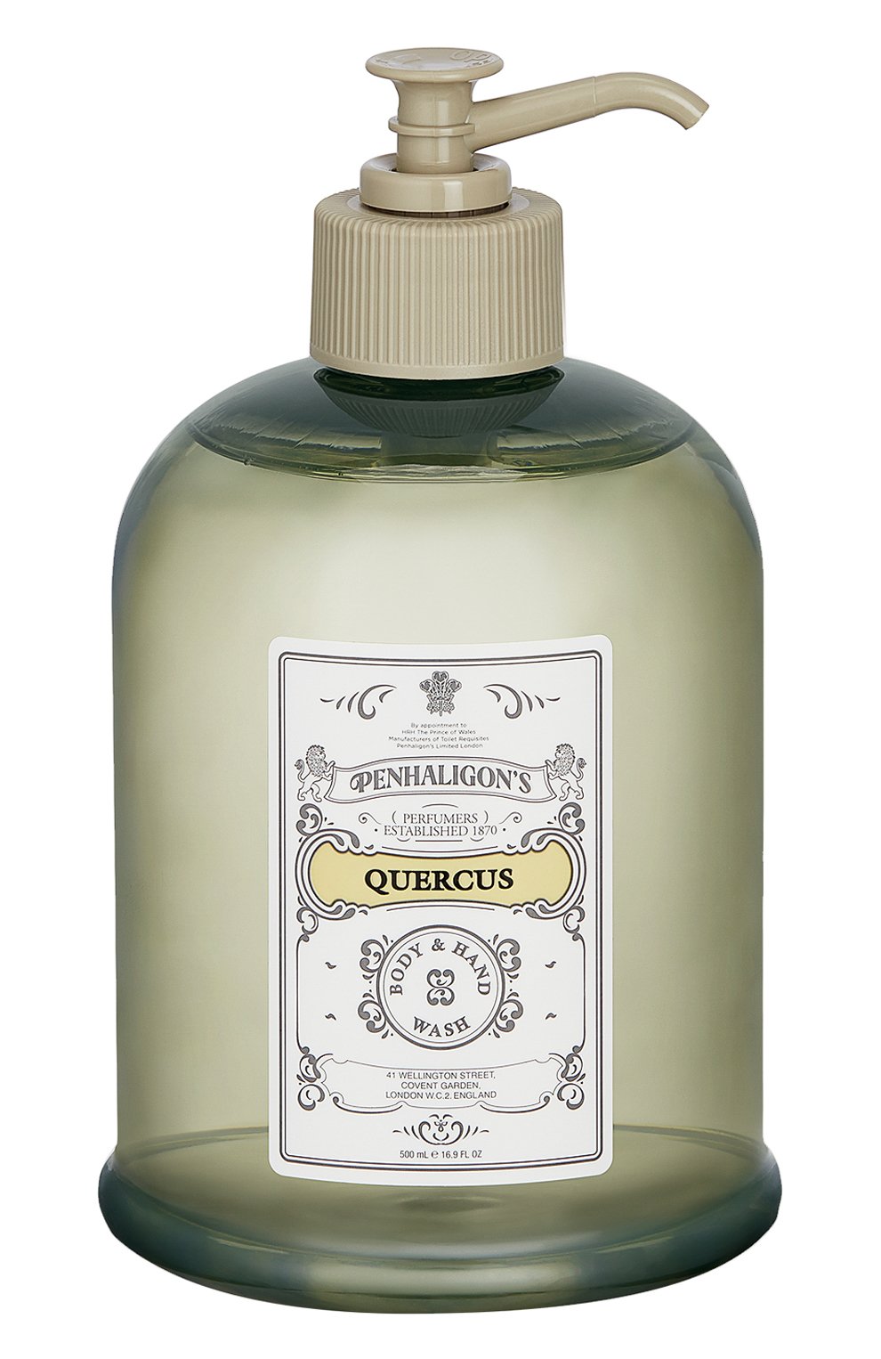 Гель для душа quercus (500ml) PENHALIGON'S бесцветного цвета по цене 7100 руб., арт. 5056245035128, фото 1 Гель для душа quercus (500ml) PENHALIGON'S, арт. 5056245035128, фото 1