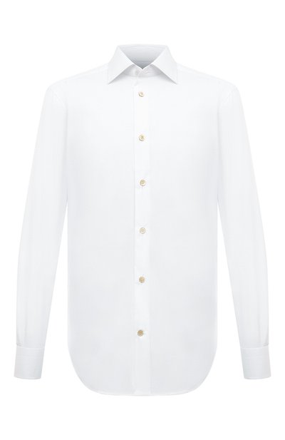 Мужская хлопковая сорочка KITON, арт. UCIH0909501