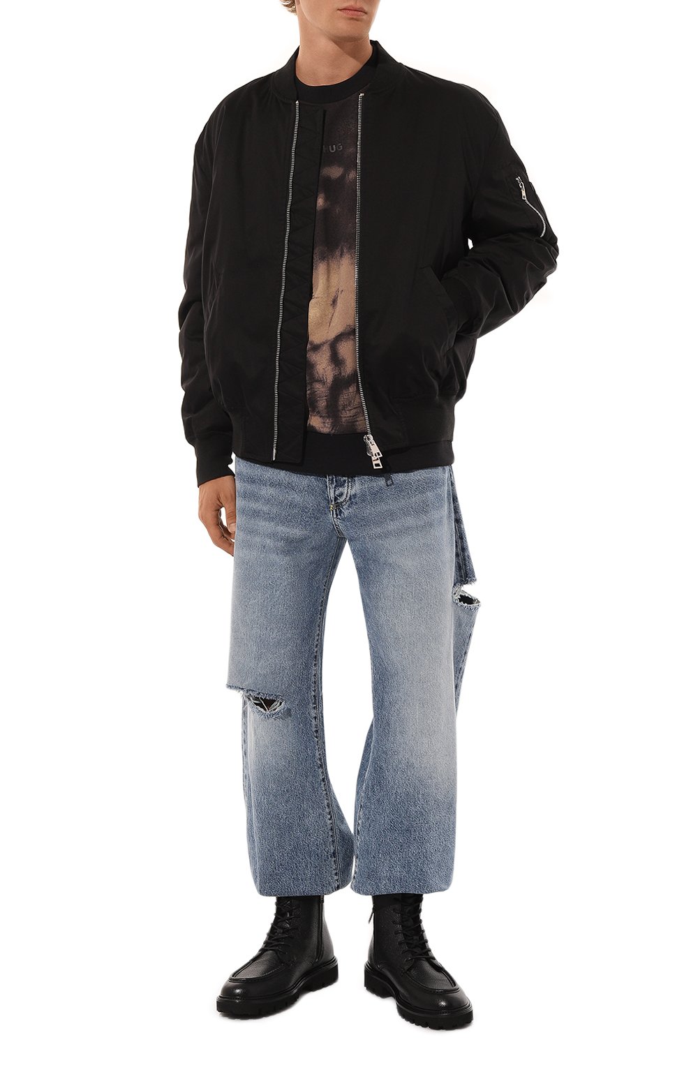 Кожаные ботинки BOSS, арт. 50523902, фото 2