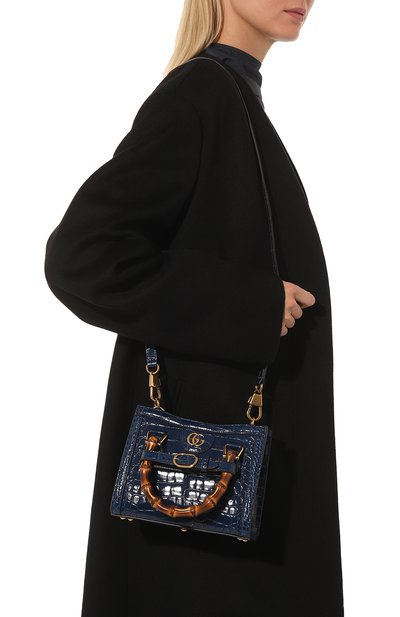 Сумка diana mini из кожи аллигатора GUCCI, арт. 655661 EV40T, фото 2