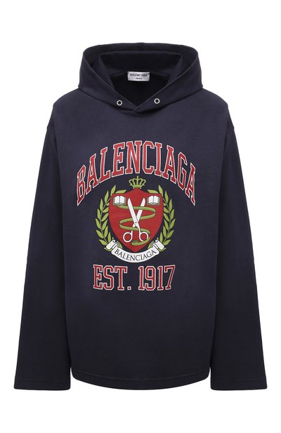 Хлопковое худи BALENCIAGA, арт. 674679/TLV89, фото 1