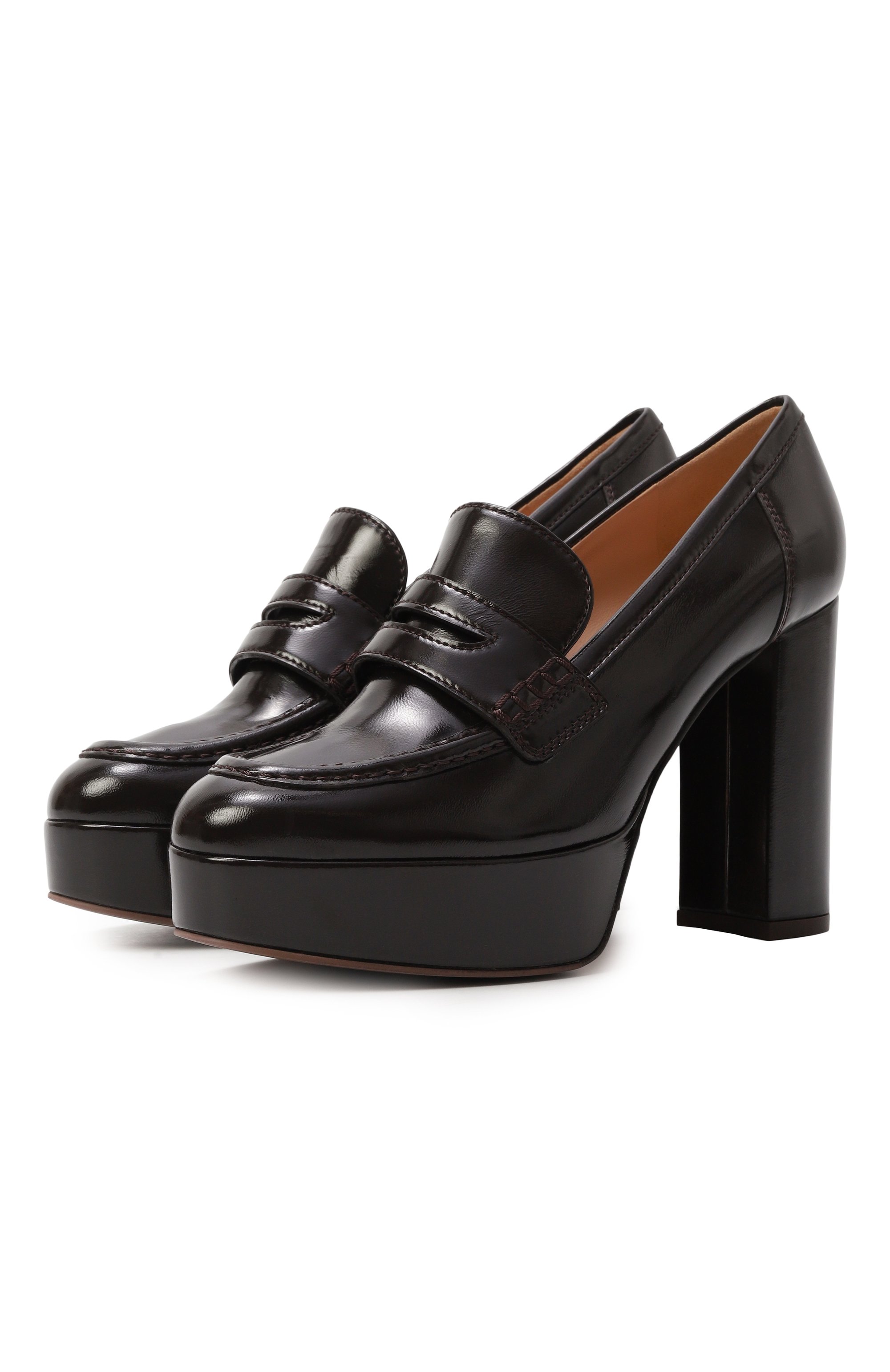 Кожаные туфли hadden 105 GIANVITO ROSSI, арт. G25356.70RIC.NUIM0KA, фото 1