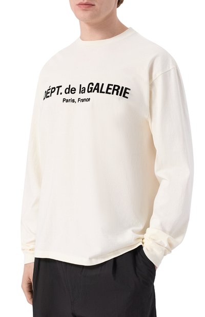 Хлопковый лонгслив GALLERY DEPT., арт. T0P037/C0TT0N, фото 3