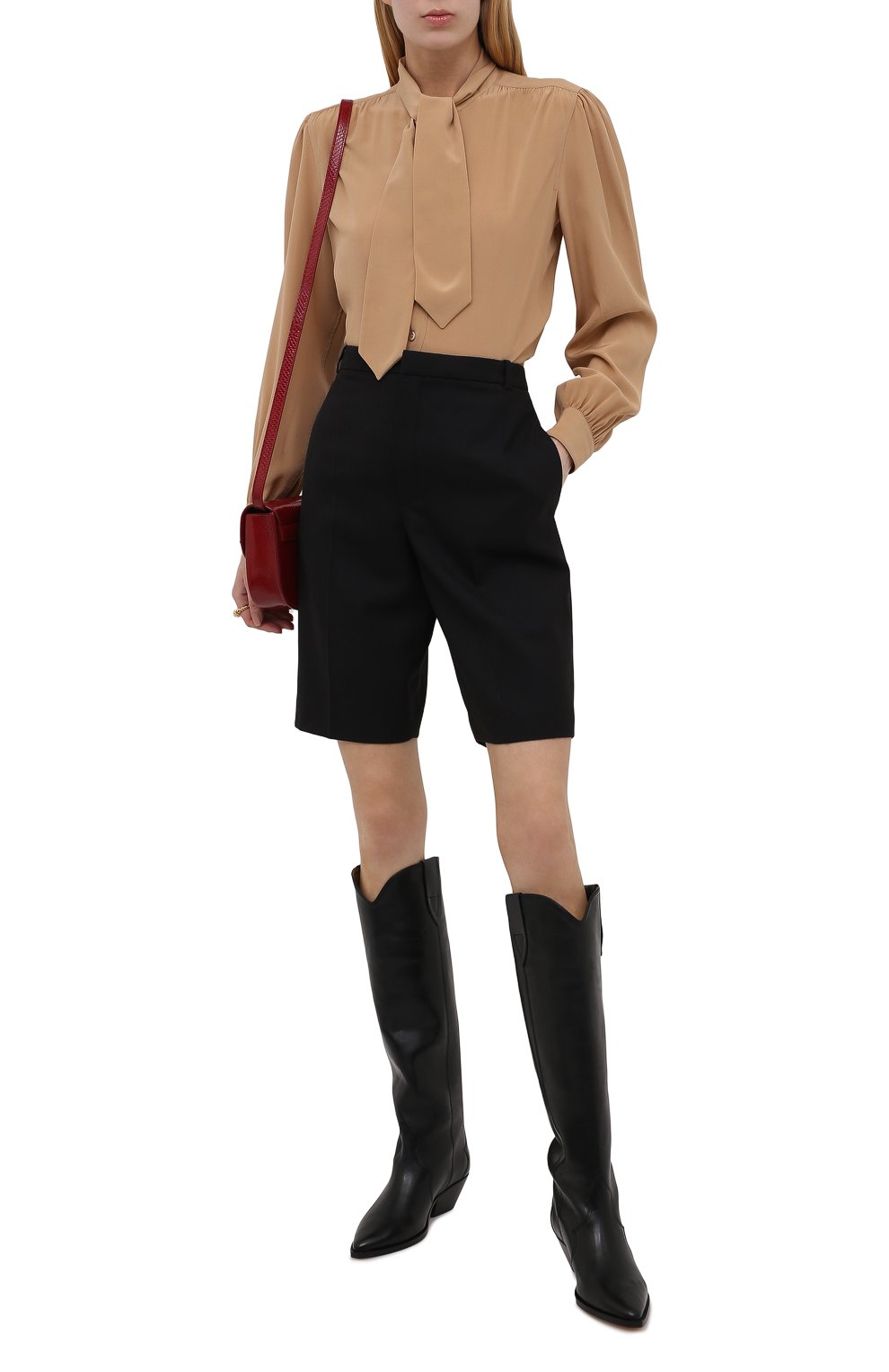 Кожаные сапоги denvee ISABEL MARANT, арт. DENVEE/BT0072-00M017S, фото 2