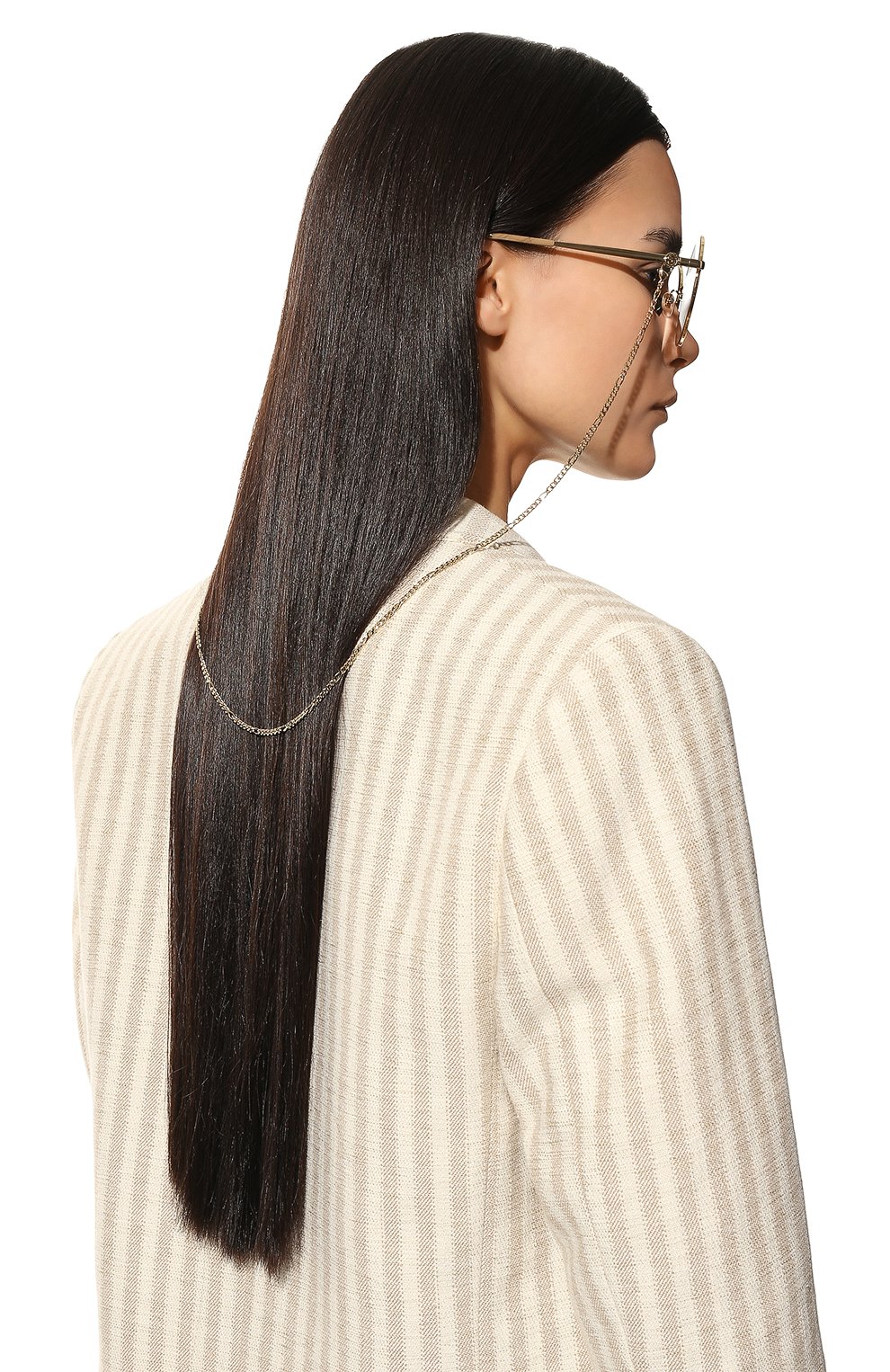 Солнцезащитные очки и цепочка GUCCI, арт. GG1090SA 004, фото 7