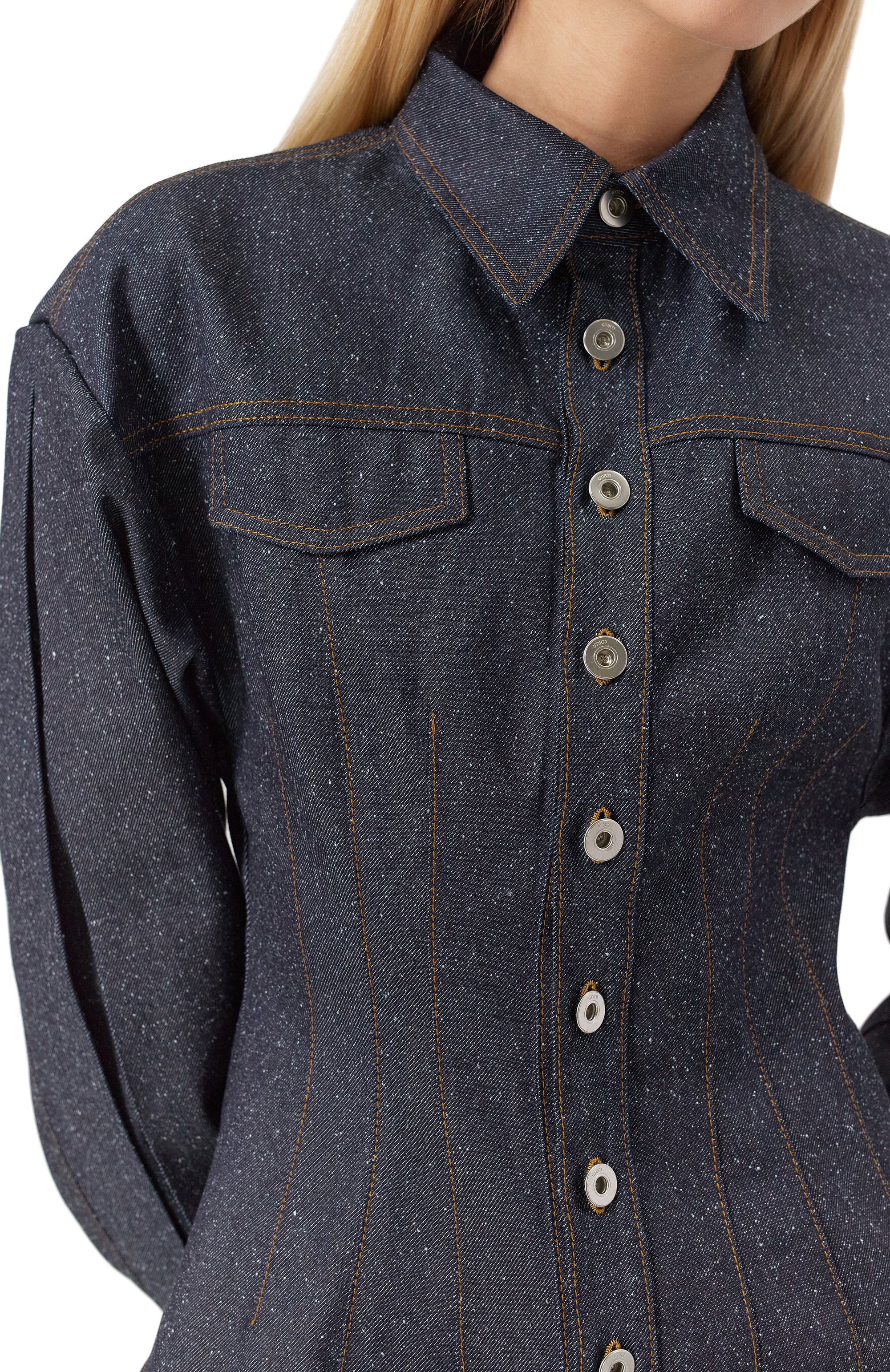 Джинсовая рубашка GOOROO, арт. JSH001-7020-409-FW24/25, фото 5