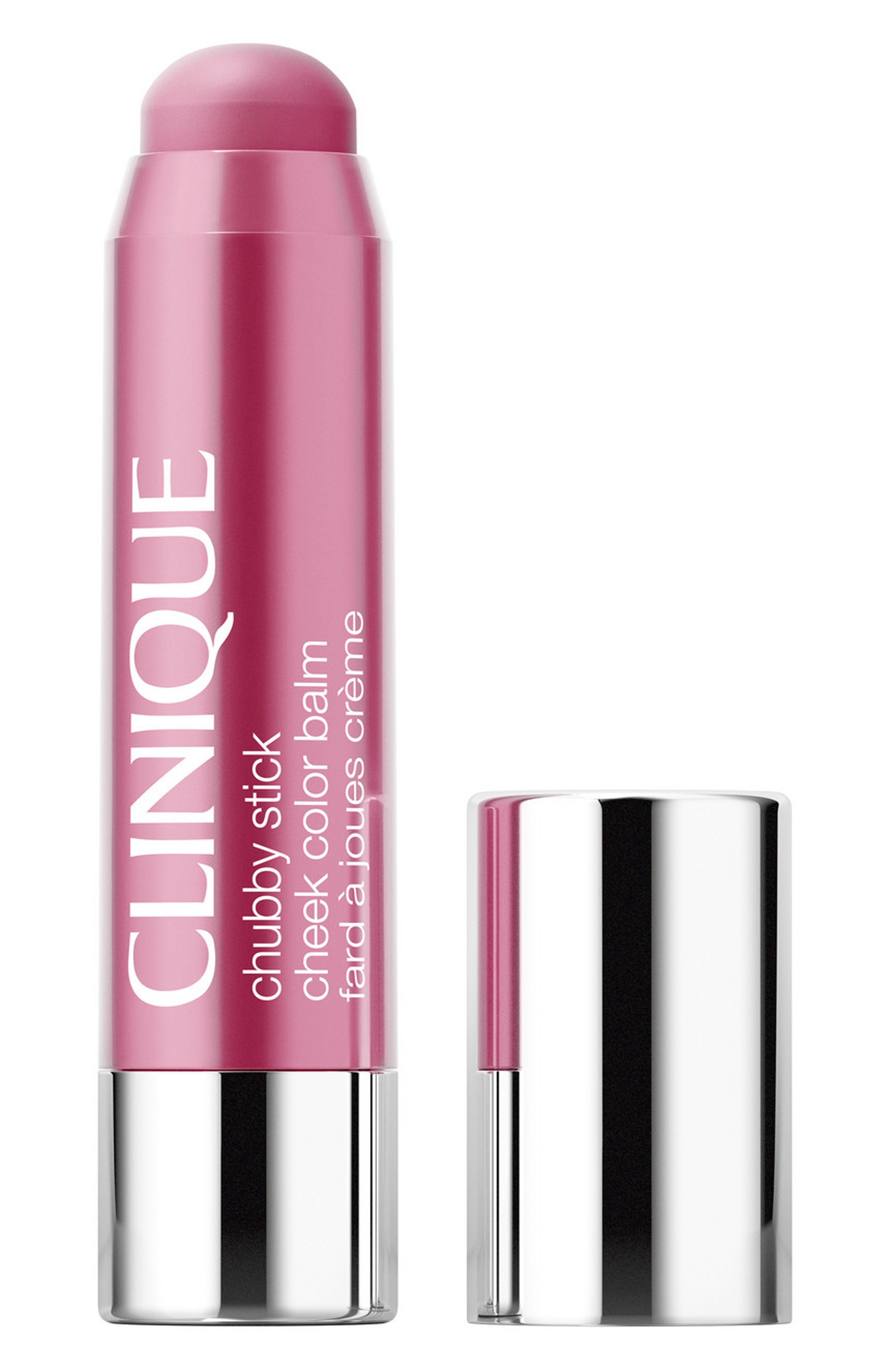 Кремовые румяна в стике chubby stick™ cheek color balm, оттенок poppin’ pink CLINIQUE, арт. VF9Z-06, фото 1