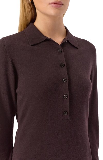 Шерстяное поло ALLUDE, арт. 255/64015, фото 5