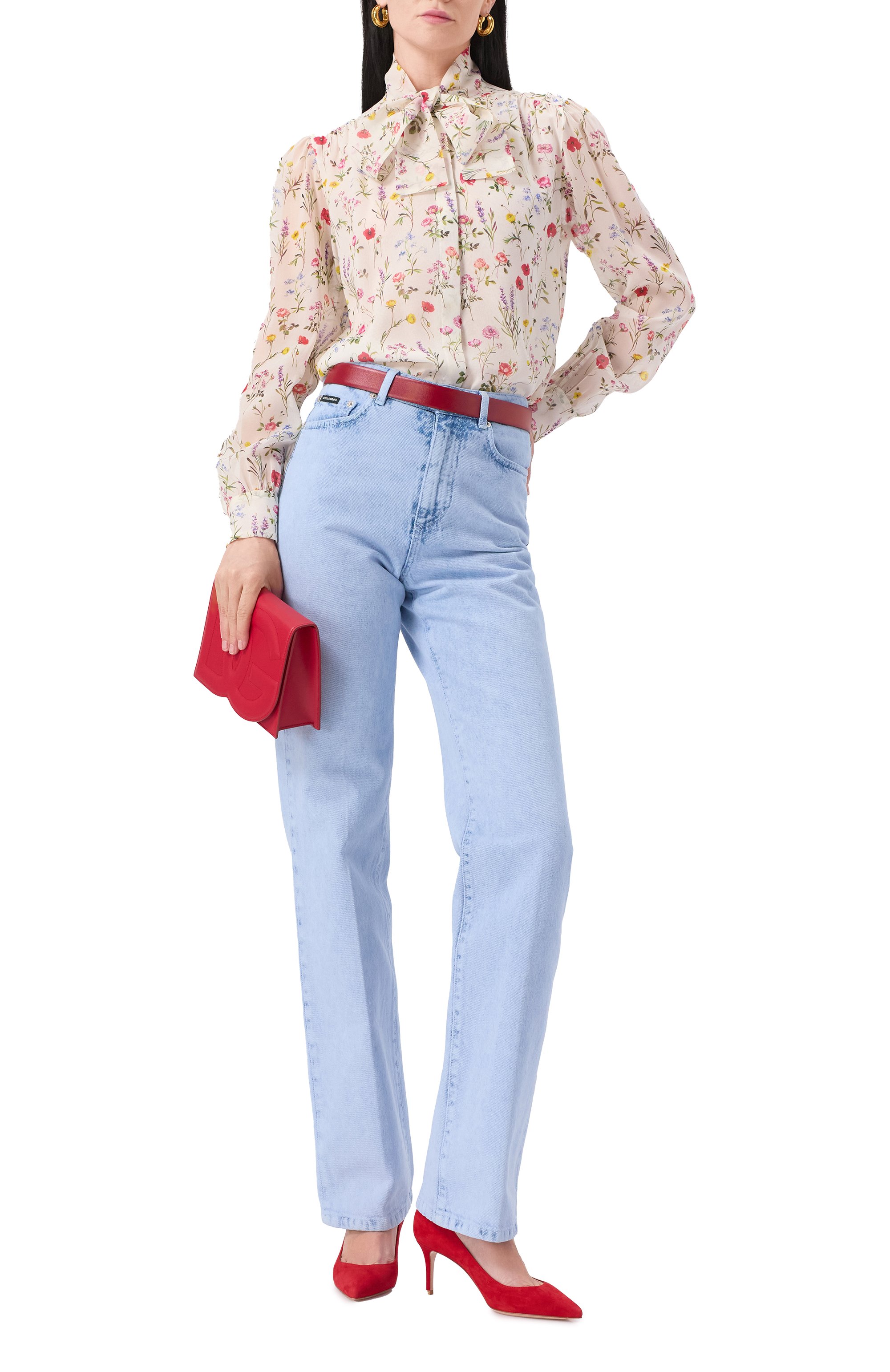 Шелковая блузка GIAMBATTISTA VALLI, арт. 25SSPVCA1212-39PRI, фото 2