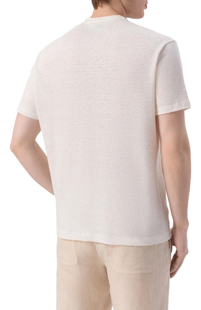 Льняная футболка PAUL&SHARK, арт. 26411050_001, фото 4