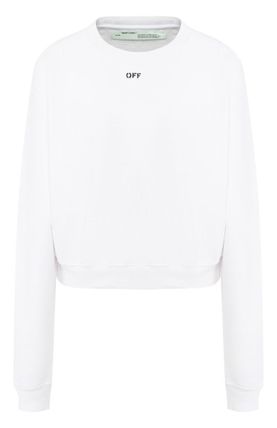 Женский хлопковый свитшот OFF-WHITE, арт. 0WBA026R190030530110
