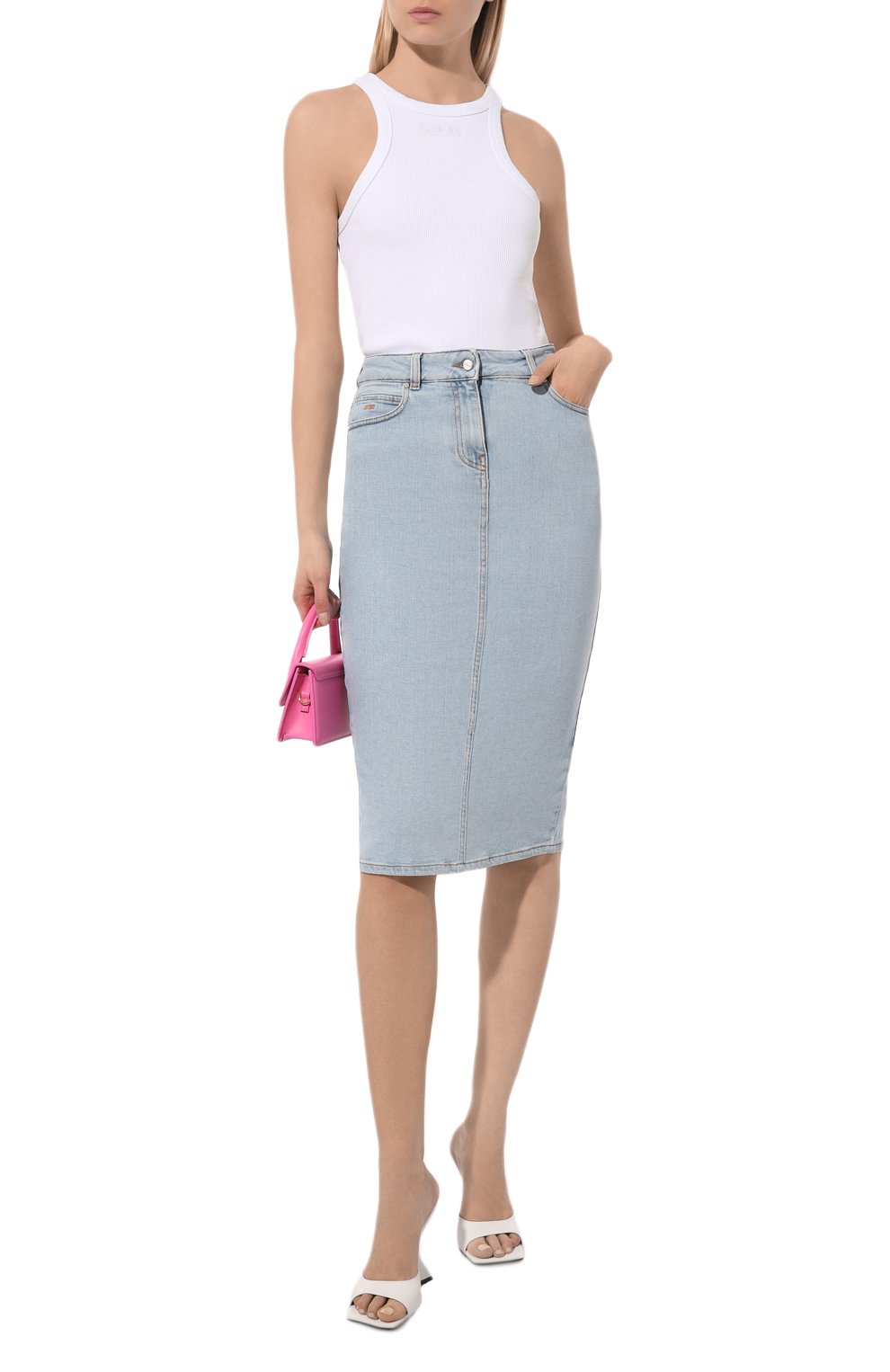 Джинсовая юбка KITON, арт. DJ57201K0900D, фото 2