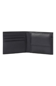 Мужской кожаное портмоне EMPORIO ARMANI темно-синего цвета, арт. Y4R167/Y068E | Фото 3 (Материал сплава: Проставлено; Материал: Натуральная кожа; Нос: Не проставлено)