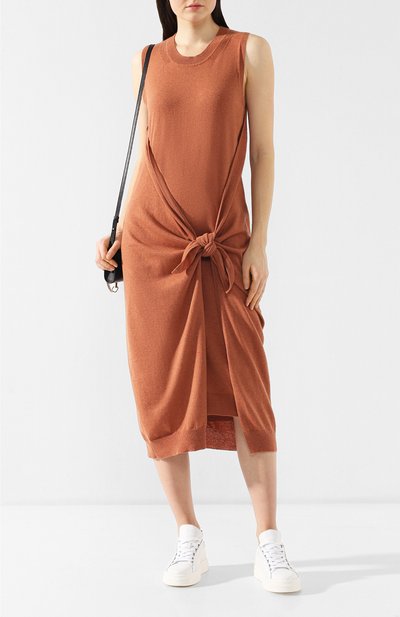 Платье из смеси шерсти и хлопка SEE BY CHLOÉ, арт. CHS19SMR05530, фото 2