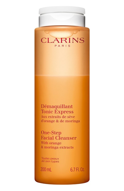 фото Тонизирующий лосьон для моментального очищения кожи demaquillant tonic express (200ml) clarins