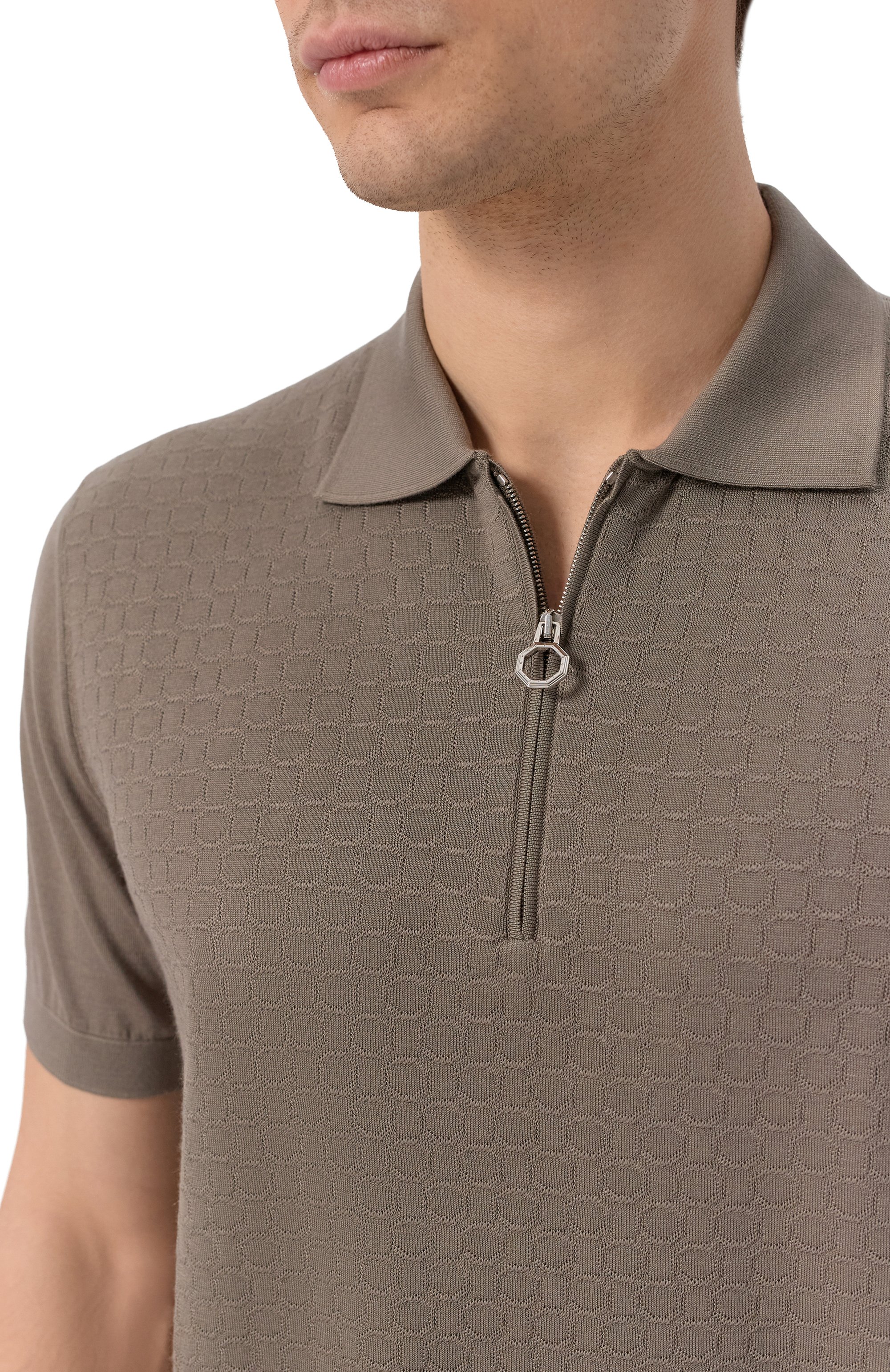 Поло из кашемира и шерсти STEFANO RICCI, арт. W505507P31/W26150, фото 5