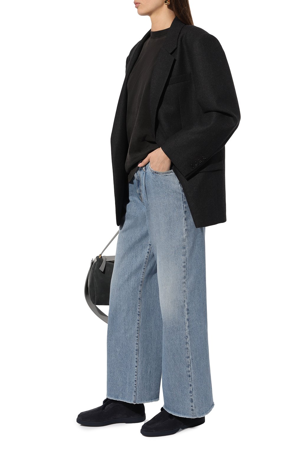 Замшевые ботинки yalta SANTONI, арт. WUYA58457BLUASV7, фото 2