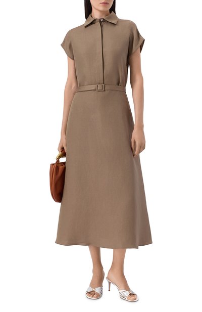 Платье изо льна и шелка MVST, арт. M26.2PW.D017/F123, фото 2