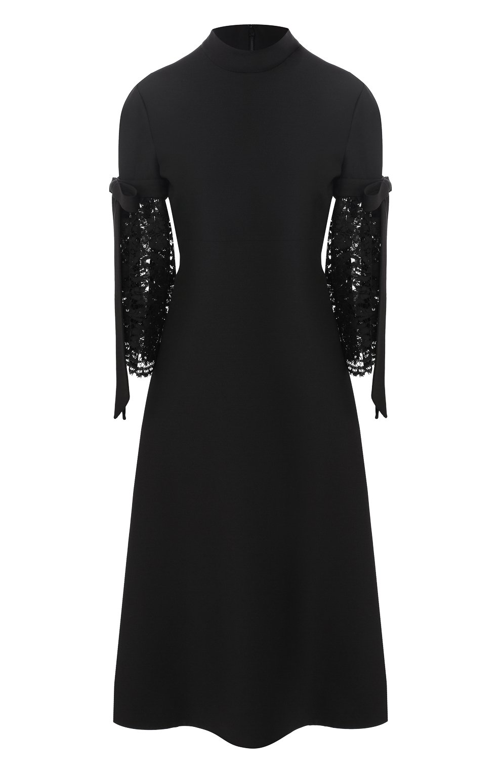 Платье-миди из смеси шерсти и шелка VALENTINO, арт. QB0VAK40360, фото 1