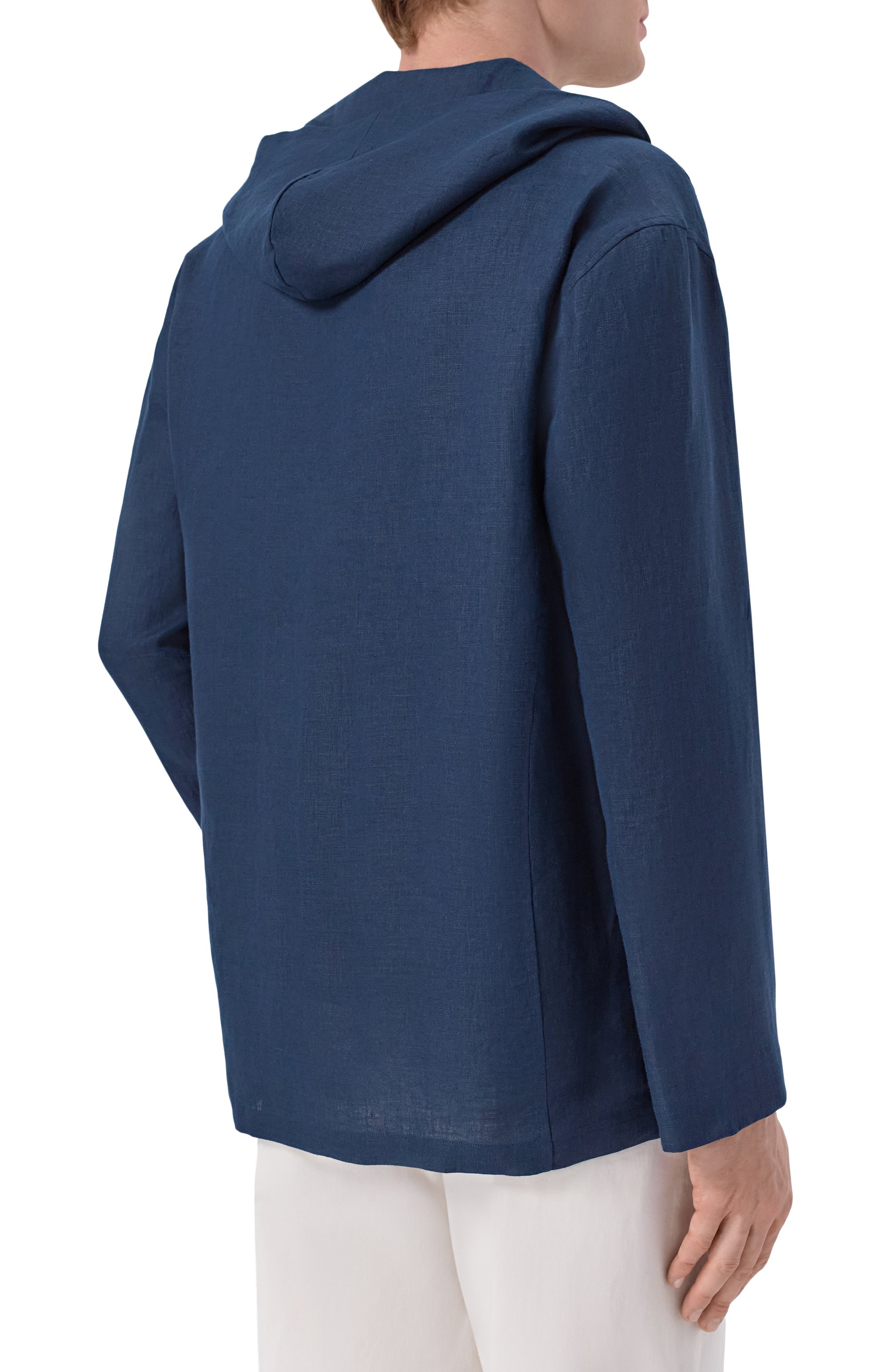 Льняная рубашка KITON, арт. UMCLUCAH09690, фото 4