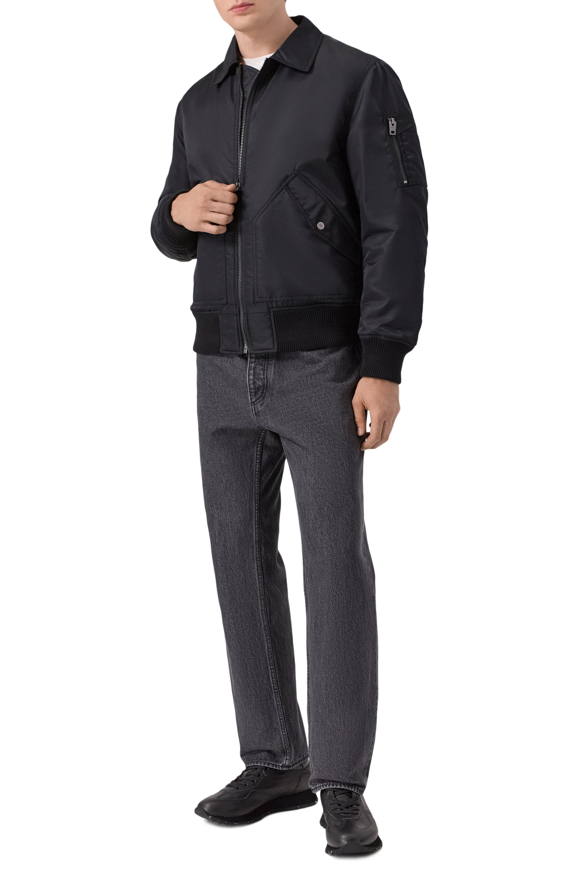 Кожаные кроссовки react BARRACUDA, арт. BU3569, фото 2