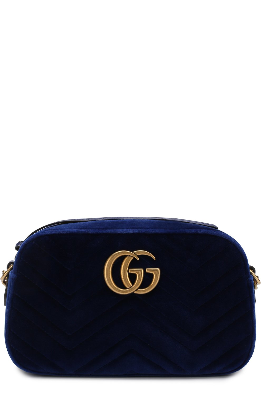 Сумка gg marmont из бархата GUCCI, арт. 447632/9QIBT, фото 1