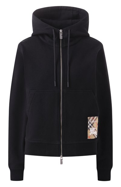 Женский хлопковая толстовка BURBERRY, арт. 8101878