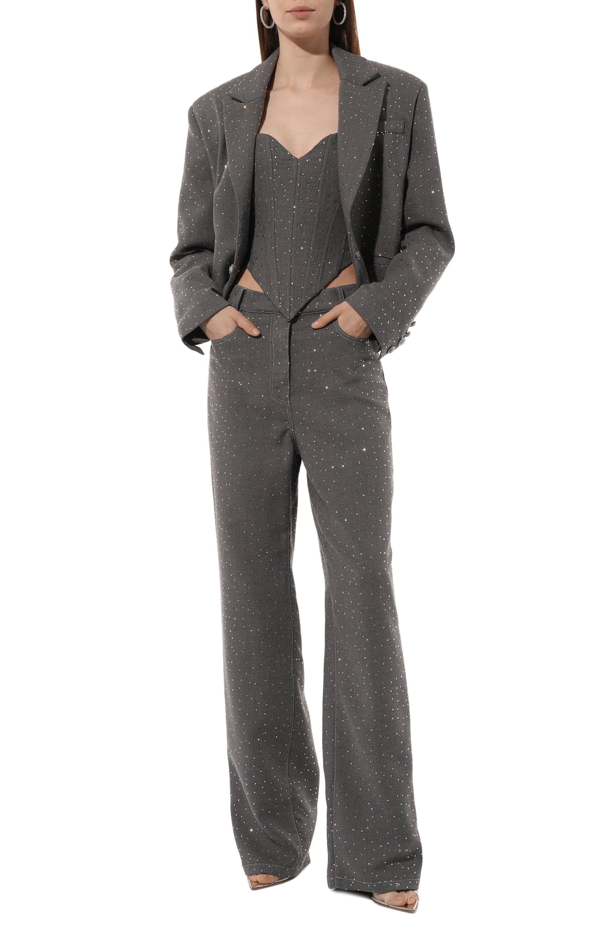 Корсет с отделкой стразами ALINE, арт. AL082301, фото 2