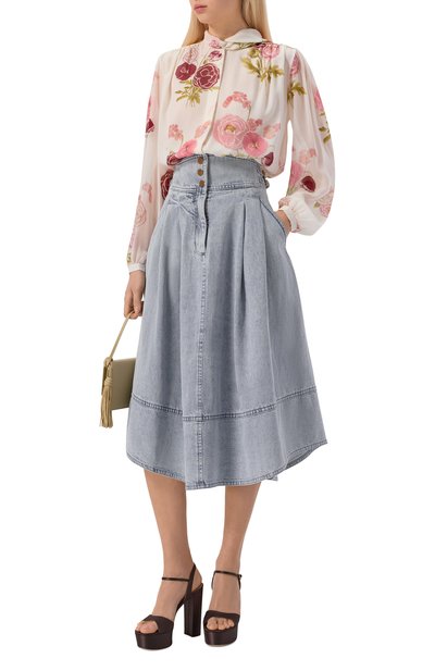 Джинсовая юбка ZIMMERMANN, арт. 6382SC26R, фото 2