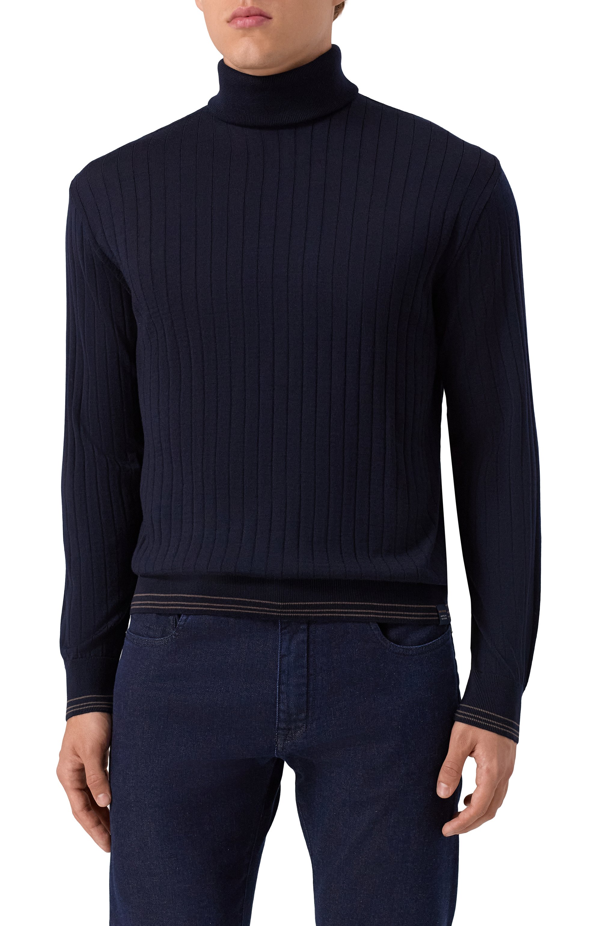 Водолазк�а из шерсти и кашемира PAUL&SHARK, арт. 15311018, фото 3