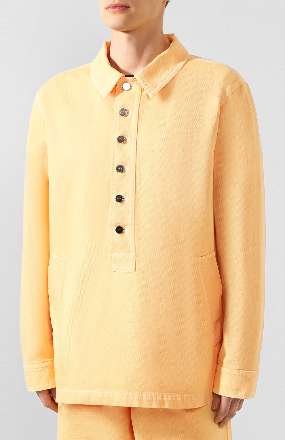 Джинсовая рубашка JACQUEMUS, арт. 205DE05/41270, фото 3