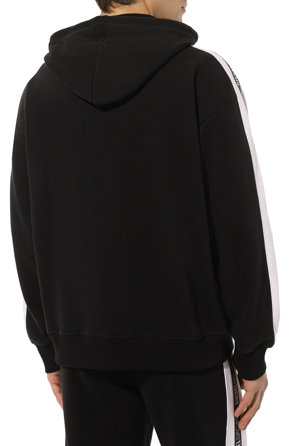 Худи DIESEL черного цвета по цене 18500 руб., арт. A09473/0NEAH, фото 4 Худи DIESEL, арт. A09473/0NEAH, фото 4