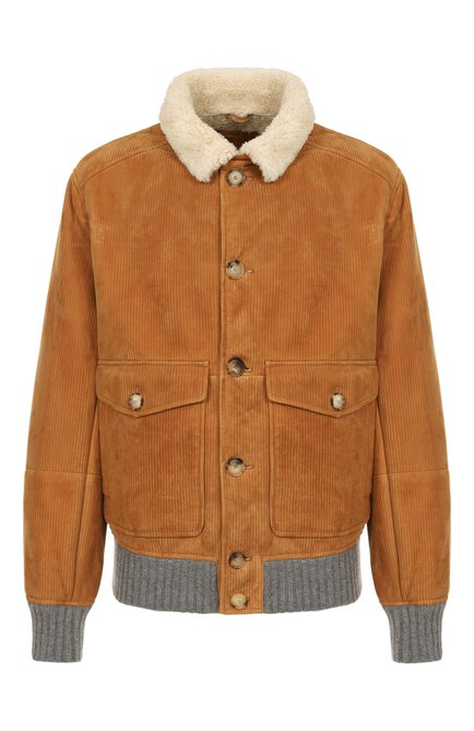 Мужская дубленка из овчины BRUNELLO CUCINELLI, арт. MPMPE1952