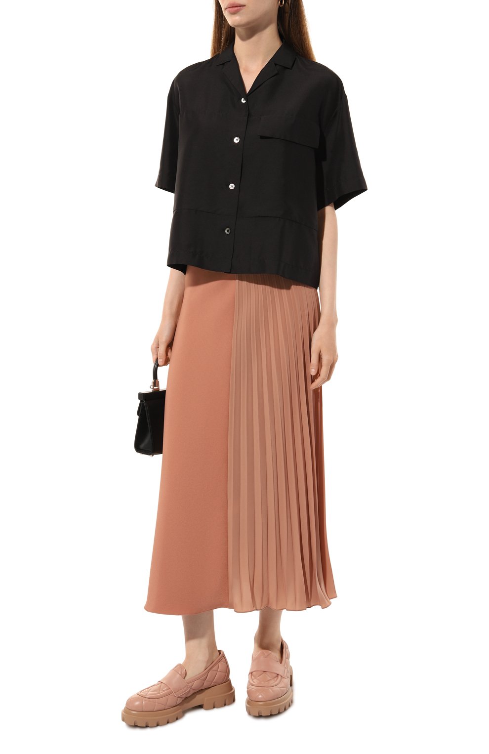 Кожаные лоферы celeste AGL, арт. D756033PGKA076G325, фото 2