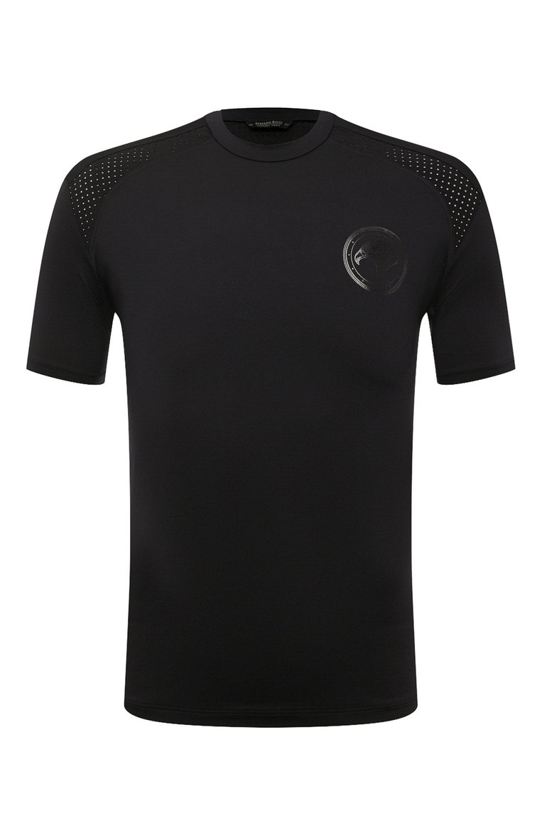 Мужская черная футболка STEFANO RICCI купить в интернет-магазине ЦУМ ...