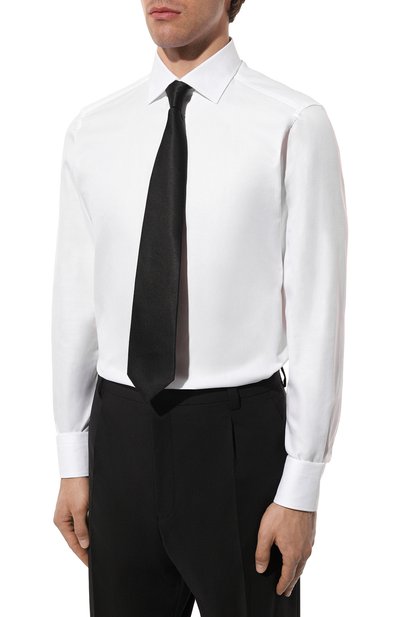 Хлопковая сорочка ZEGNA, арт. 701502A7/9MS0JI, фото 3