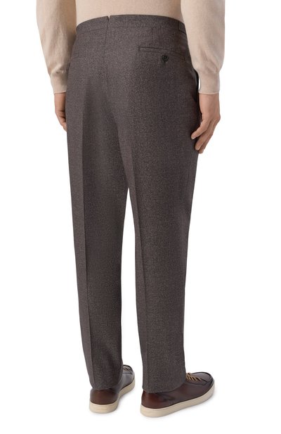 Брюки из шерсти и хлопка CORNELIANI, арт. 284L21/2A18216, фото 4