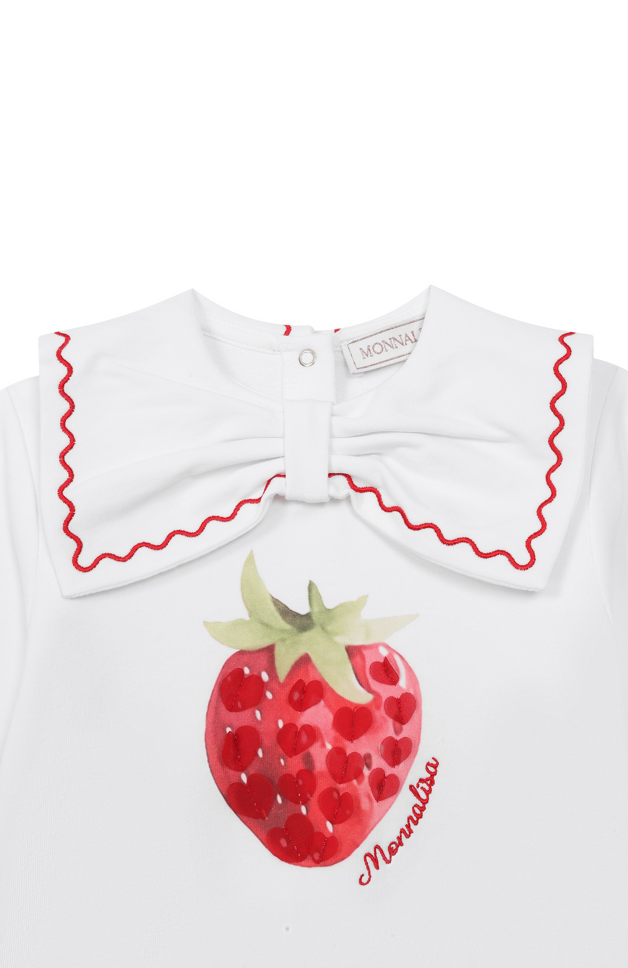 Хлопковый свитшот MONNALISA, арт. 39G615RU, фото 3