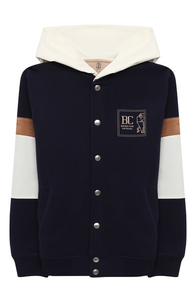 Вельветовая толстовка BRUNELLO CUCINELLI, арт. BE848E141C, фото 1