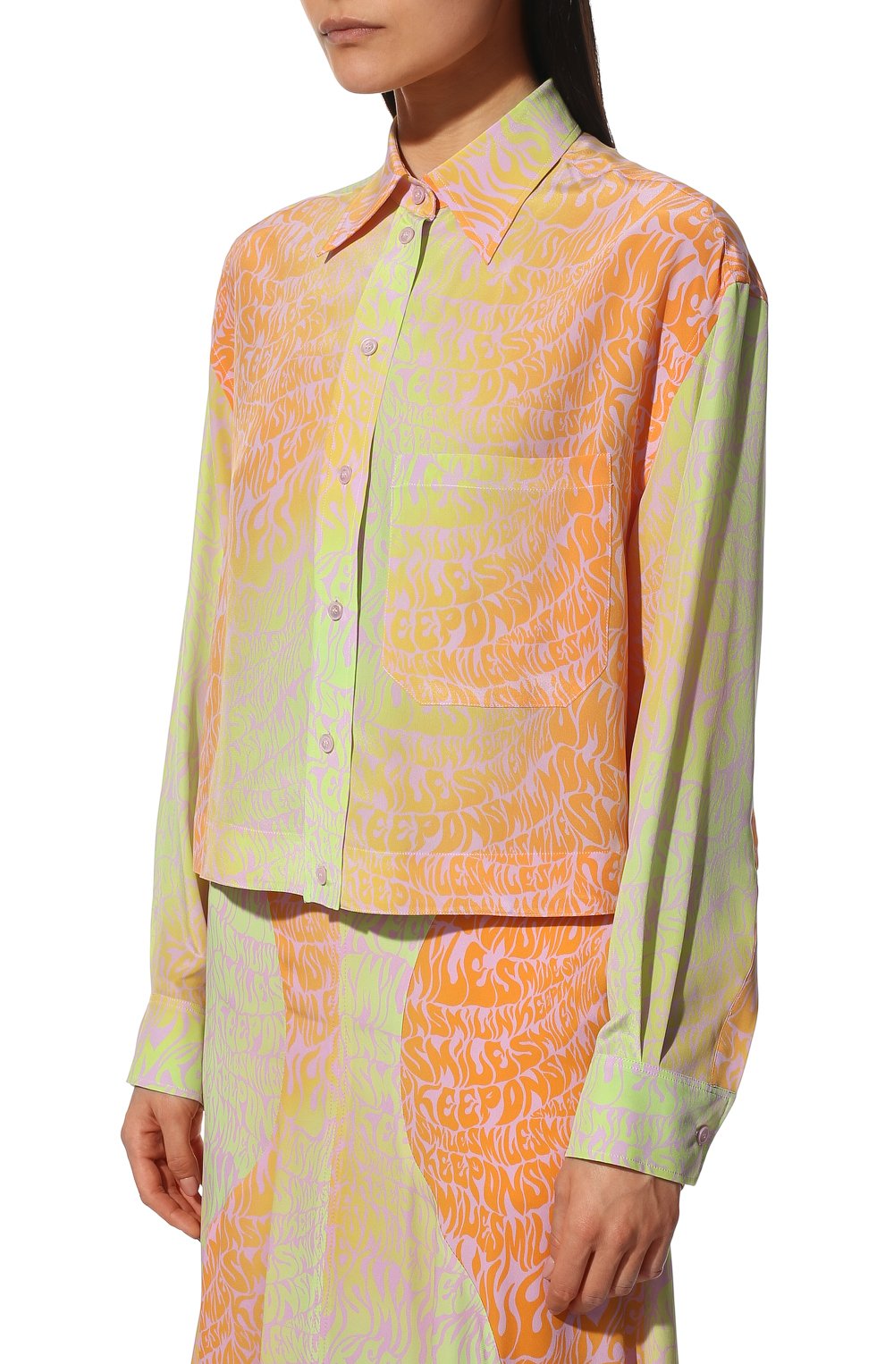 Шелковая рубашка STELLA MCCARTNEY, арт. 604237/STA21, фото 3