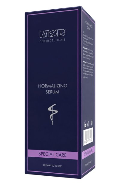 Сыворотка для восстановления баланса кожи лица normalizing serum (50ml) MSB, арт. 01276